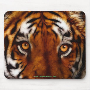 Tiger Ansikte Wildlife Mousemat Musmatta