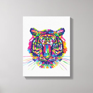 Tiger Ansikte | Zazzle_Growshop Canvastryck