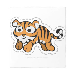 TIGER ANTECKNINGSBLOCK