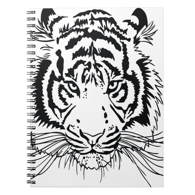 tiger anteckningsbok (Framsidan)
