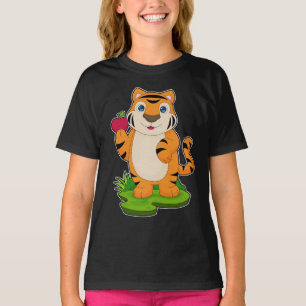 Tiger Apple Fruit T Shirt