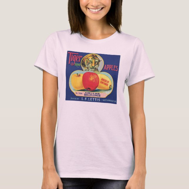 Tiger Apples T-Shirt (Framsida)
