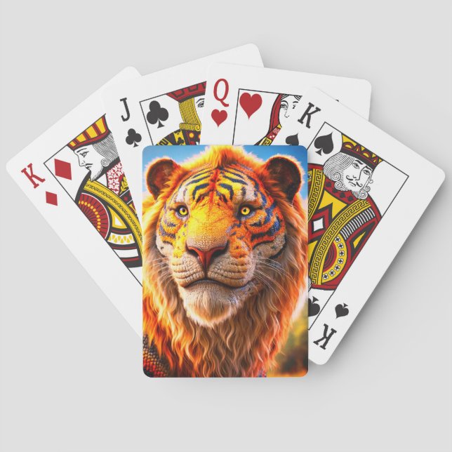 Tiger Art Casinokort (Baksidan)