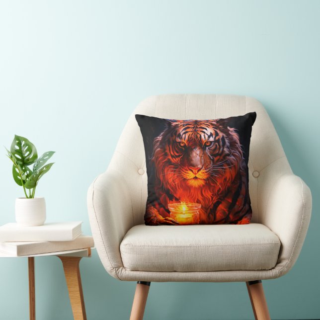 Tiger Art Kudde (Stol)