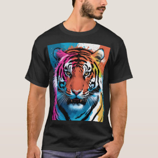 Tiger Art Manar Bella+Canvas T-Shirt