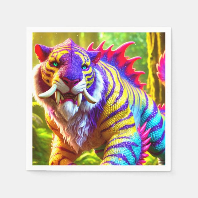 Tiger Art Pappersservett (Framsidan)