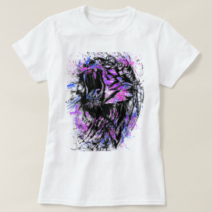 Tiger art t shirt