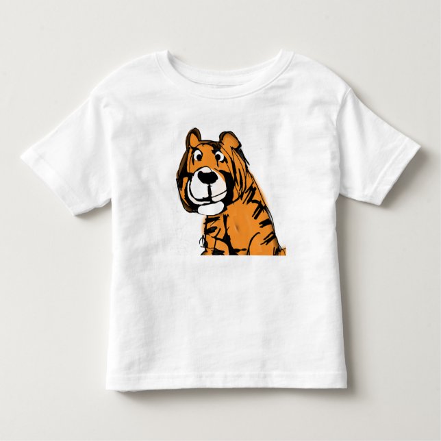 Tiger Art T Shirt (Framsida)