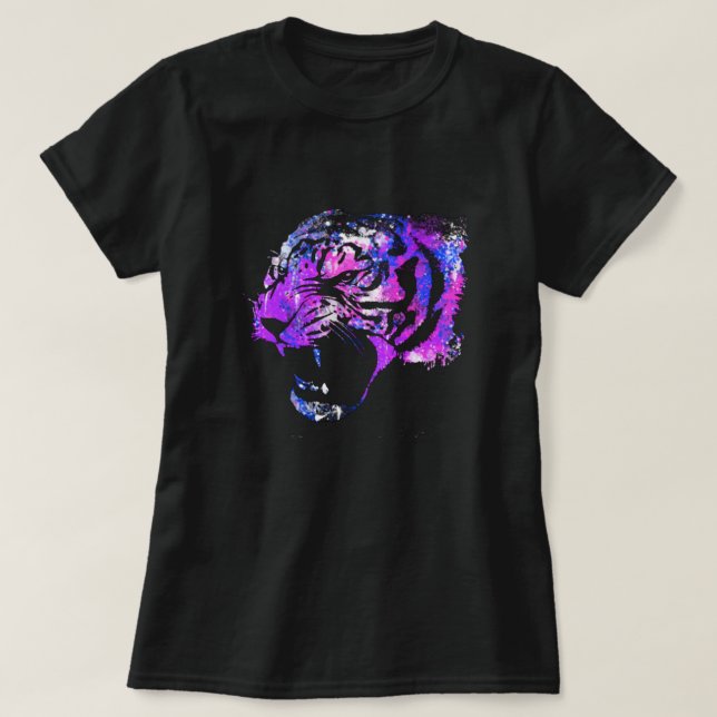 Tiger art t shirt (Design framsida)