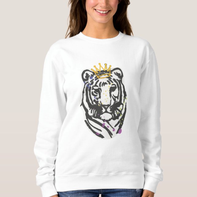 Tiger Artwork T Shirt (Framsida)