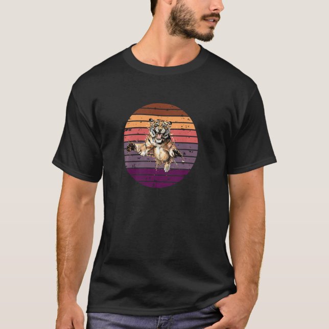 Tiger Asia Tiger Environmental Protection Tiger T Shirt (Framsida)