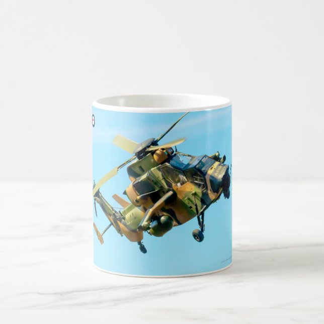 TIGER ATTACK HELICOPTER (Australien) Kaffemugg (Center)