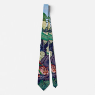 Tiger Attacker Buffalo i Exotic Tropical Jungle Slips