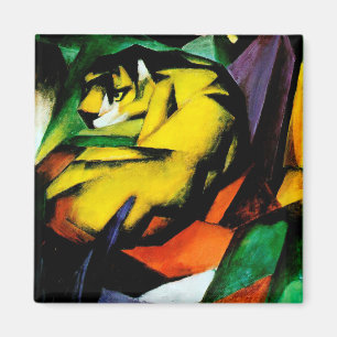 Tiger av Franz Marc Marc Magnet