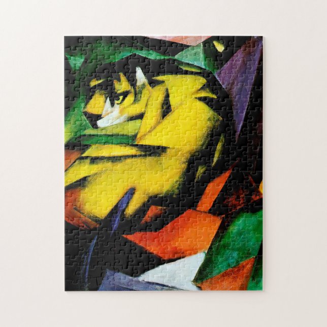 Tiger av Franz Marc Marc Pussel (Vertikal)
