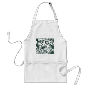Tiger av Franz Marc, Vintage Expressionism Konst Förkläde