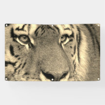 TIGER Banner WITH GROMMET
