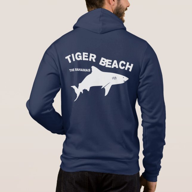 Tiger Beach - Bahamas | Dykning med hajar T Shirt (Baksida)