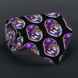 Tiger Bengal Mascot med fotbollshuset Helmet Slips<br><div class="desc">Tiger Bengal Mascot med Football Helmet sport necktie</div>