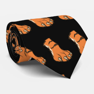 Tiger Bengal Paw Team Maskot Fotboll Basketboll Slips