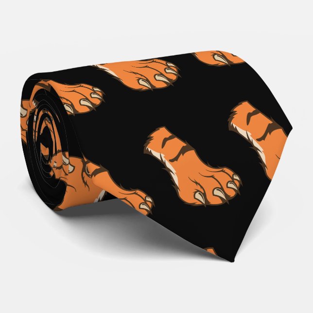 Tiger Bengal Paw Team Maskot  Fotboll Basketboll  Slips (Rullad)