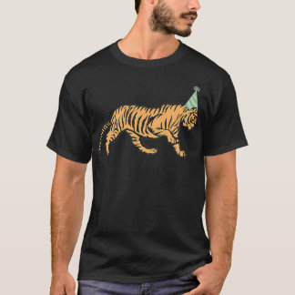 Tiger Birthday Tiger Animal Barns födelsedag T Shirt