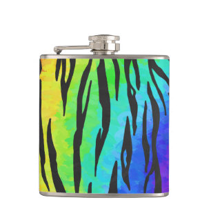 Tiger Black and Rainbow Gifts Fickplunta