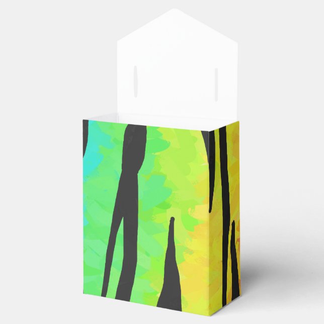 Tiger Black and Rainbow Gifts Presentaskar (Öppnad)