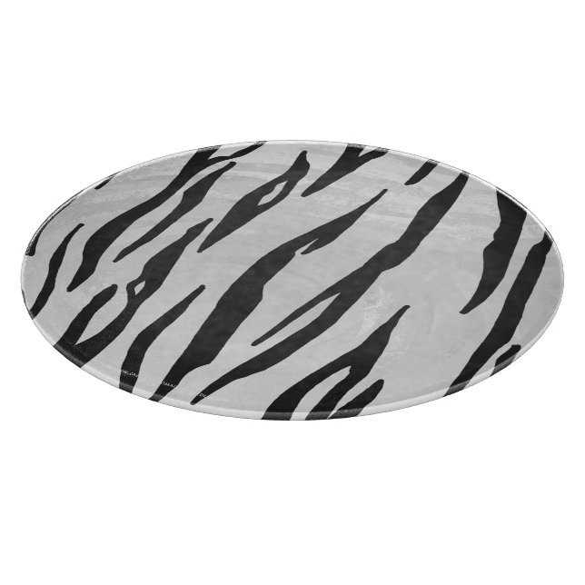 Tiger Black and White Print (Hörn)