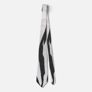 Tiger Black and White Print Slips