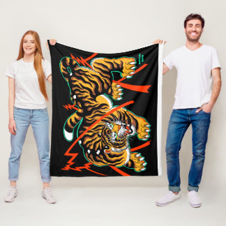 Tiger Blanket av Pliz Fleecefilt