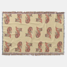 Tiger Blanket Filt