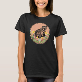 Tiger - Blommigt Flower T Shirt