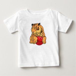 Tiger Bowling ball T Shirt