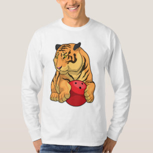 Tiger Bowling ball T Shirt