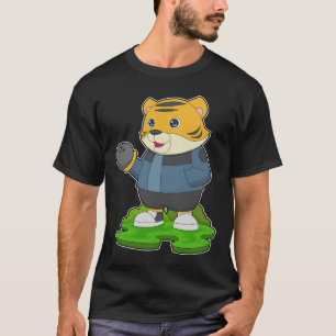 Tiger Bowling ball T Shirt