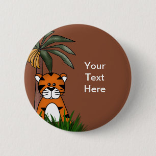 Tiger Buttons Knapp