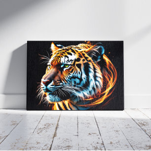 Tiger Canvastryck