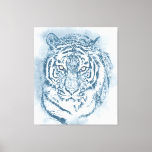 tiger canvastryck