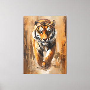 Tiger Canvastryck