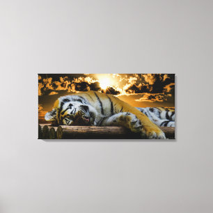 Tiger Canvastryck