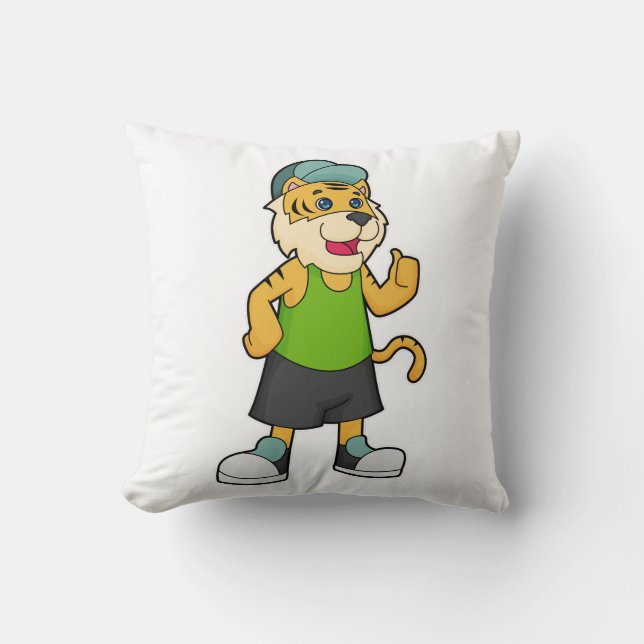 Tiger Cap Kudde (Framsida)