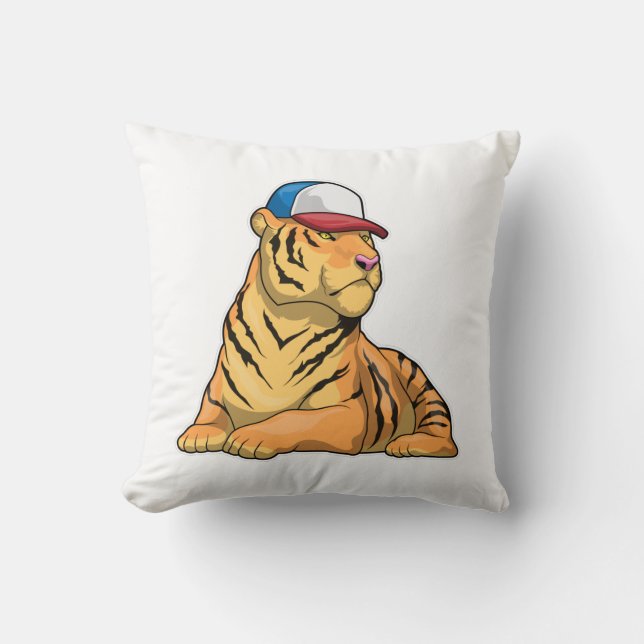 Tiger Cap Kudde (Framsida)