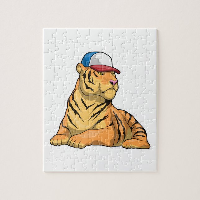 Tiger Cap Pussel (Vertikal)