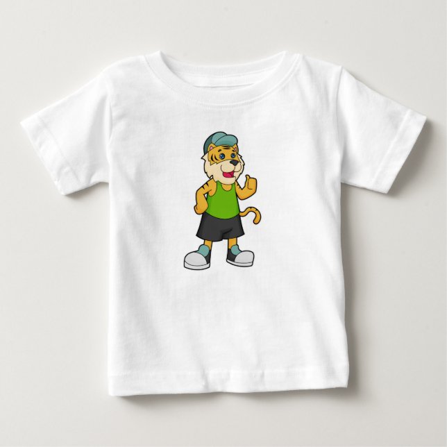 Tiger Cap T Shirt (Framsida)
