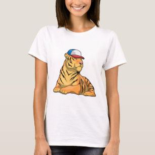 Tiger Cap T Shirt
