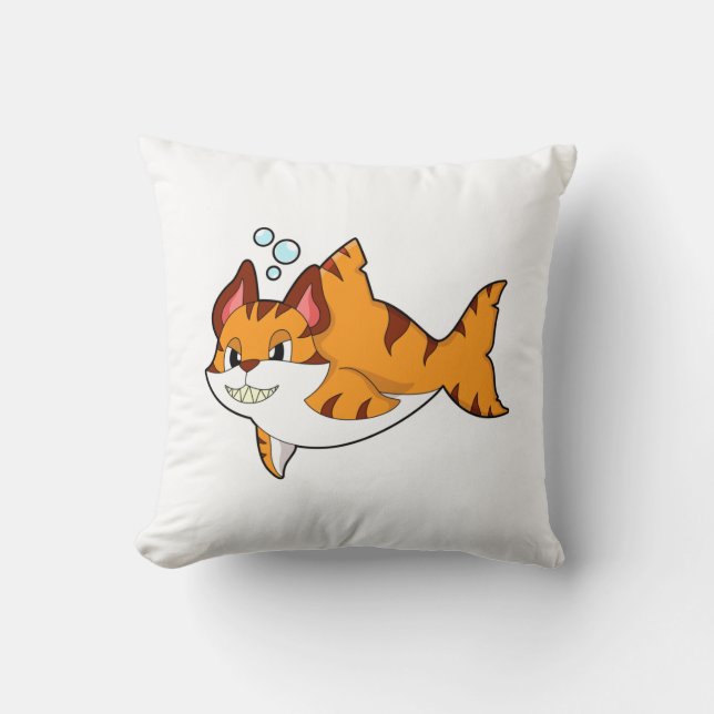 Tiger cat as Shark in Vatten.PNG Kudde (Framsida)