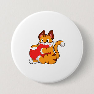 Tiger cat at Kärlek with Heart.PNG Knapp