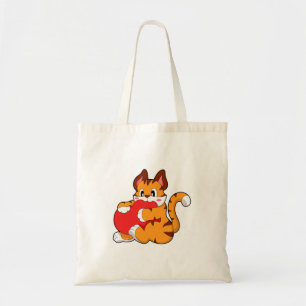 Tiger cat at Kärlek with Heart.PNG Tygkasse