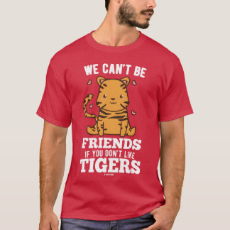 Tiger Cat Jungle Cat Animal roligt T Shirt